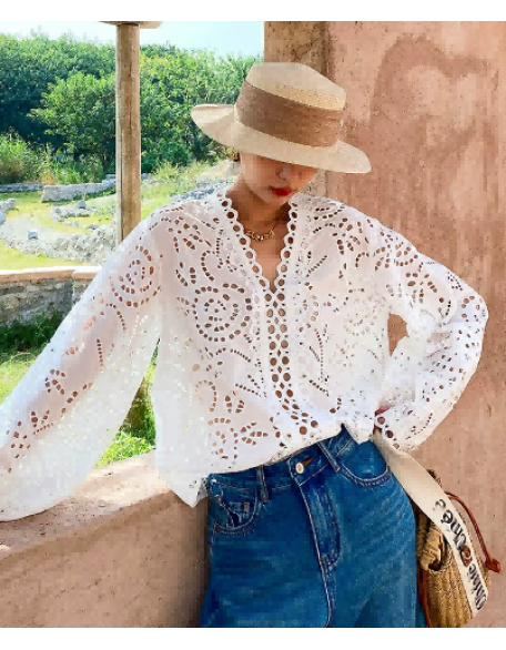 Embroidered shirt